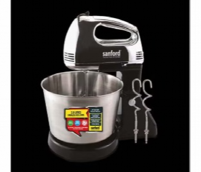 Sanford Sf1359Sm Bs 200W Portable Stand Mixer - Zoom Image 3