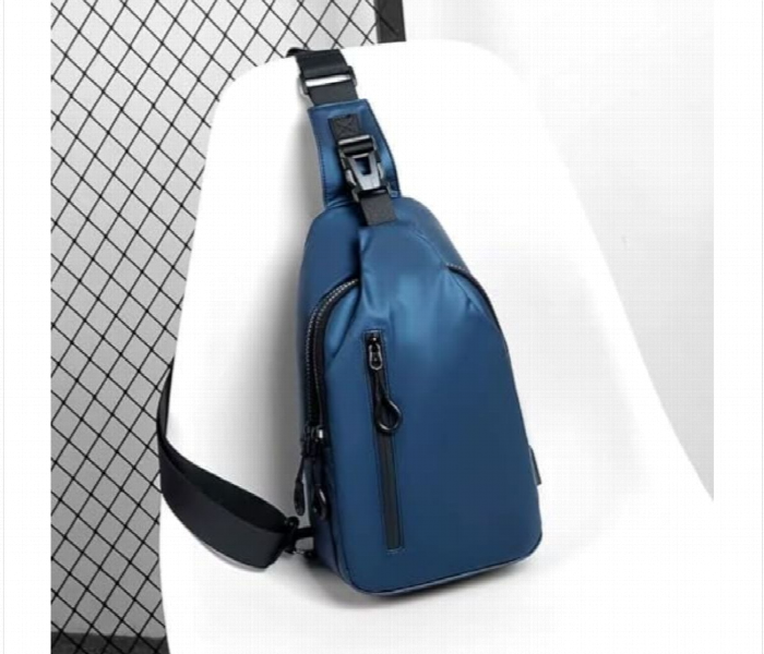 Crossbody Bag With Usb Charger Port Blue - Zoom Image 4