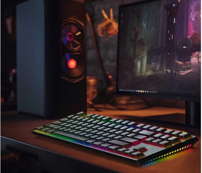 Porodo Gaming 3In1 Keyboard Tkl Gateron Pro Blue Switch - Zoom Image 4
