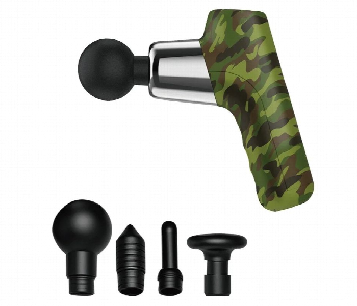 Green Lion Relaxante Portable Massage Gun 2500Mah Camouflage Gnfg2500Cm - Zoom Image 3