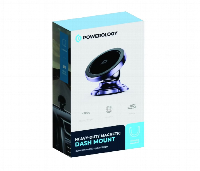 Powerology Heavy Duty Magnetic Dash Mount Purple Pmrcmpl - Zoom Image 4