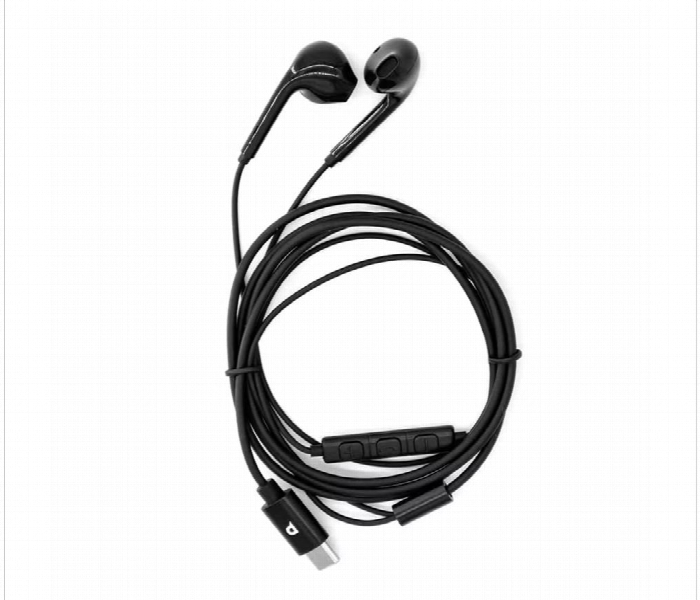 Powerology Stereo Usb C Earphones Black Pstrepbk - Zoom Image 2