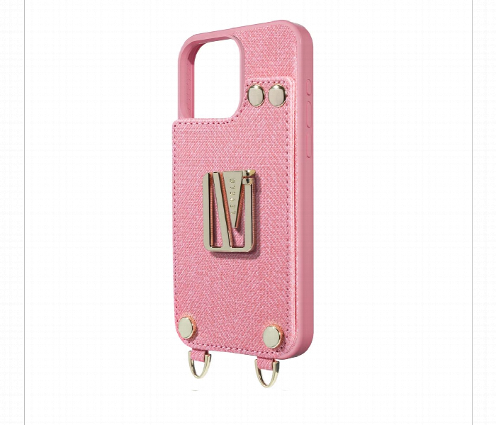 Levelo Serena Leather Case For Iphone 16 Pro Max  Pink Lvlsrn16Pmpk - Zoom Image 4