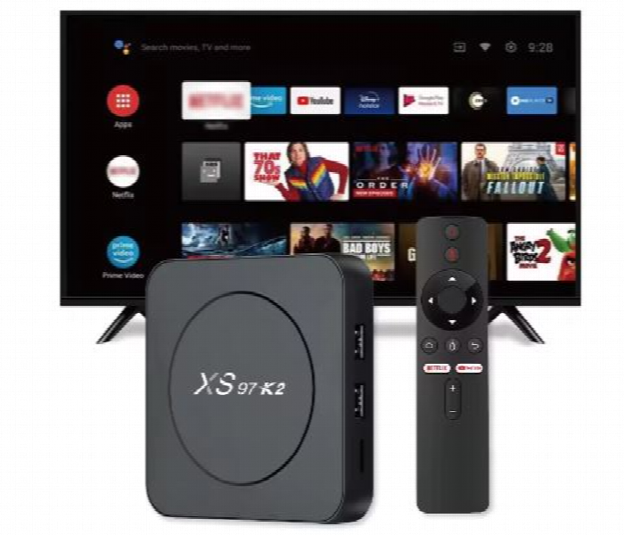 Xs97 K2 Android Tv 4K Box 2.4G 5G Dual Band Wifi 8Gb Storage 2Gb Ram Android - Zoom Image