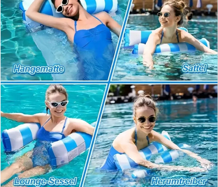 Arbolisse 4 In 1 Inflatable Water Hammock Pool Float - Zoom Image 6