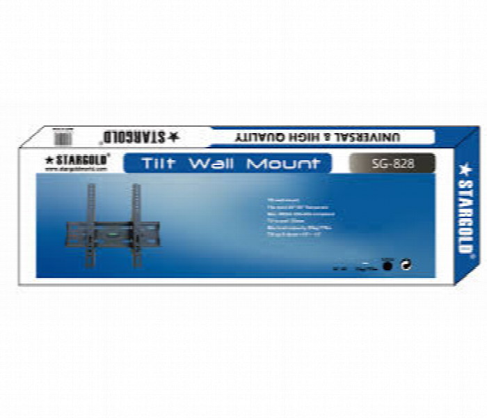 Stargold Sg 828 Tilt Wall Mount For 26 To 50 Inch Tv Fixed - Zoom Image 2