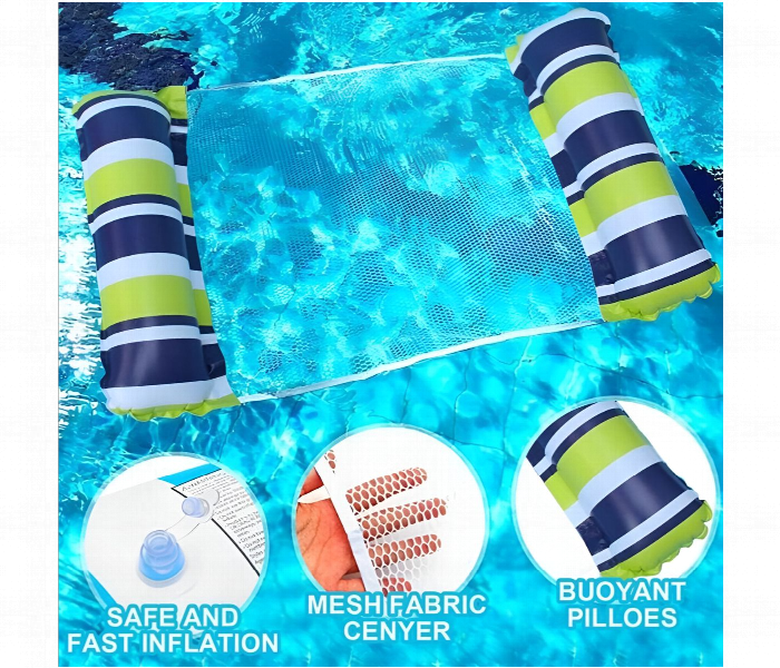 4 In 1 Inflatable Water Hammock Pool Float - Zoom Image 3