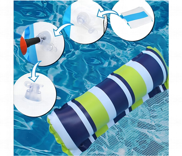 4 In 1 Inflatable Water Hammock Pool Float - Zoom Image 2