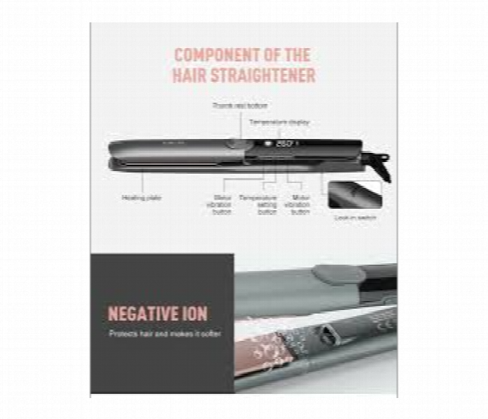 Iparah P112 Ionic Hair Straightener - Zoom Image 6