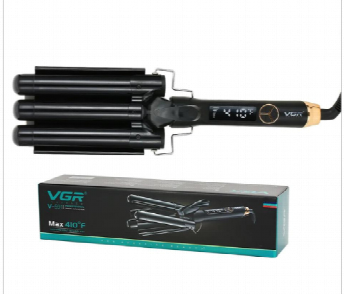 Vgr V591 Hair Curling Iron 3Barrel - Zoom Image 1