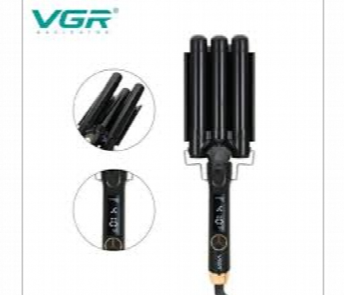 Vgr V591 Hair Curling Iron 3Barrel - Zoom Image 2