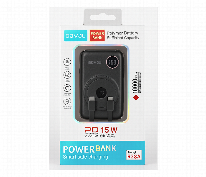 Bdvju R28A Power Bank 10000Mah - Zoom Image 1