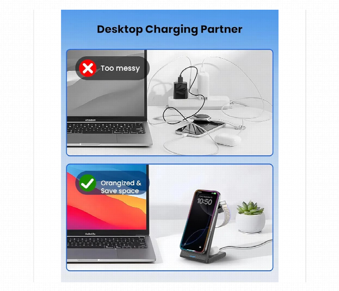 Andowl 20W 3In1 Charging Station - Zoom Image 4