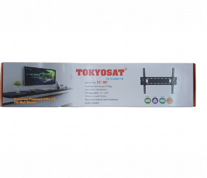 Tokyosat 32 To 80 Inches Tilt Wall Mount Ts H3280Ttb - Zoom Image 2