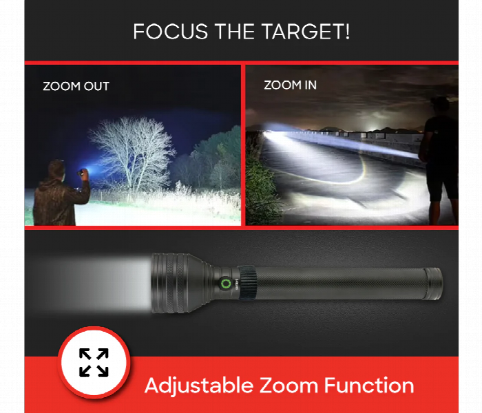 Sanford Sf4701Slc Rechargeable 2Pcs Combo Led Search Light - Zoom Image 7
