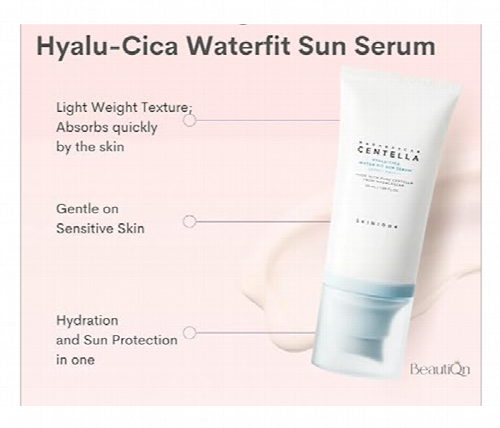 Skin1004 Centella Hyalu Cica Sun Serum 50Ml - Zoom Image 4