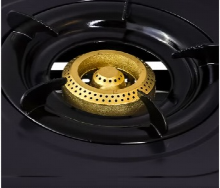 Sanford Sf5356Gc 2B Black Cast Iron Double Burner Lpg Stove With Stainless Steel Frame - Zoom Image 3