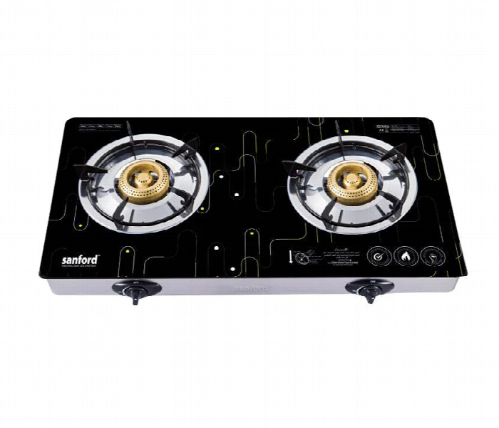 Sanford Sf5361Gc 2B Quantity Glass Top Gas Stove With Indian Burner And Cast Iron Cap - Zoom Image 1