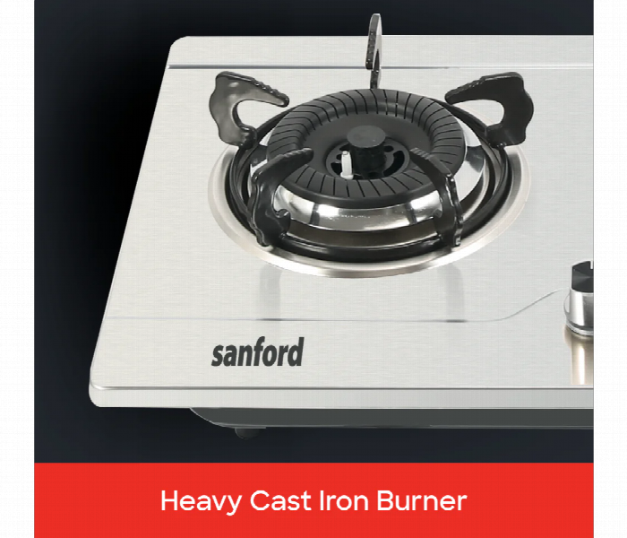 Sanford Sf5402Gc 2 Burner Glass Top Gas Hob - Zoom Image 4