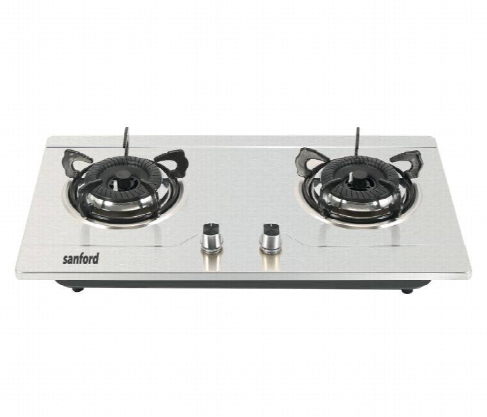 Sanford Sf5402Gc 2 Burner Glass Top Gas Hob - Zoom Image 1