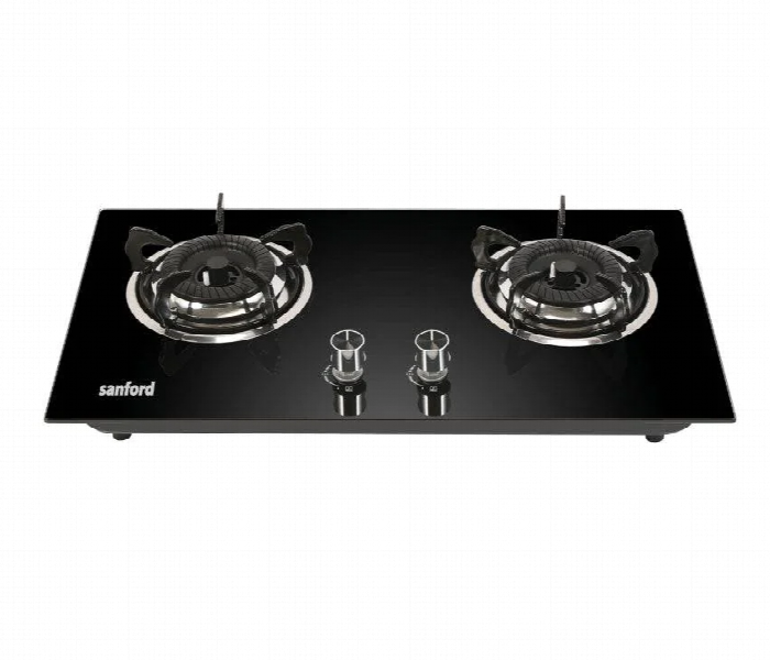 Sanford Sf5403Gc 2 Burner Glass Top Gas Stove With Pulse Ignition - Zoom Image 1
