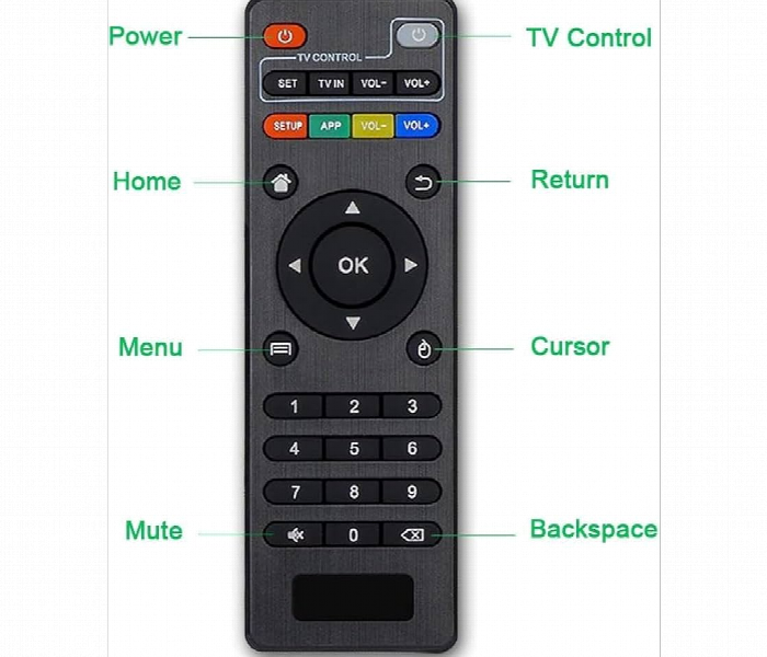 Mxq Pro 4K 5G Android Tv Box Remote - Zoom Image 2