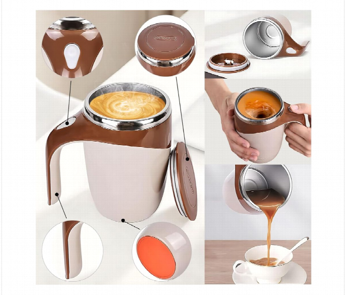 Dtm 630 Multifunctional Magnetized Stirring Cup  Brown - Zoom Image 4