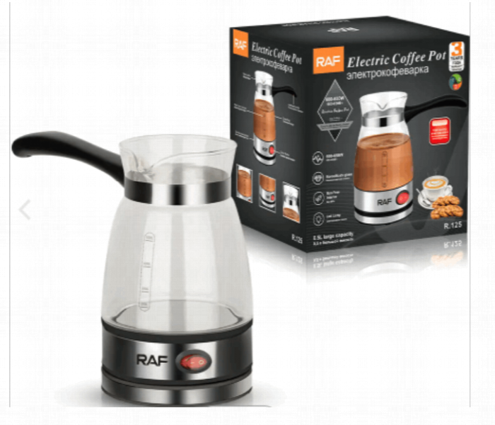 Raf R128 Electric Multi Function Coffee Maker 600W Power Automatic Coffee Machine For Home - Zoom Image 3