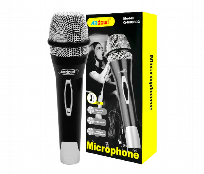Andowl Q Mic602 Wired Microphone - Zoom Image 2