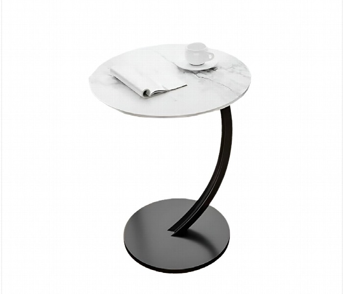 Modern Round Coffee Table White - Zoom Image 1