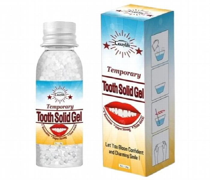 Crazy Life Temporary Tooth Solid Gel 20G - Zoom Image