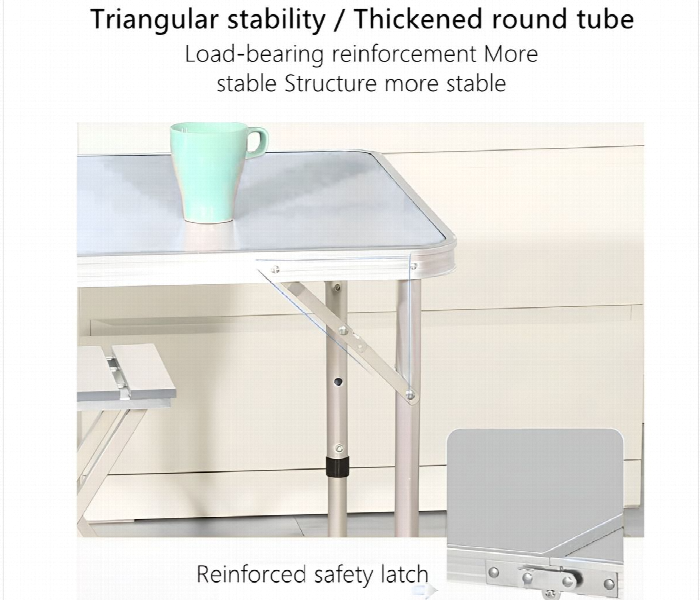 Foldable Camping Table Lightweight And Portable Utility Table - Zoom Image 5