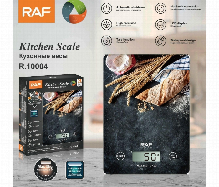 Raf 5Kg Digital Kitchen Scale With Lcd Digital Display - Zoom Image 1