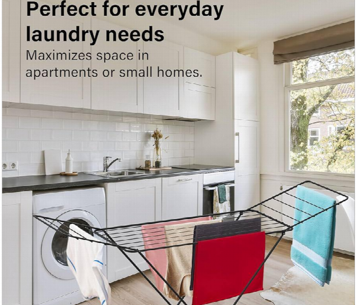 Foldable And Space Saving X Leg Cloth Drying Stand - Zoom Image 3