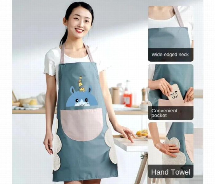 Kitchen Aprons For Women With Full Coverage And Adjustable Back Strap - Zoom Image 3