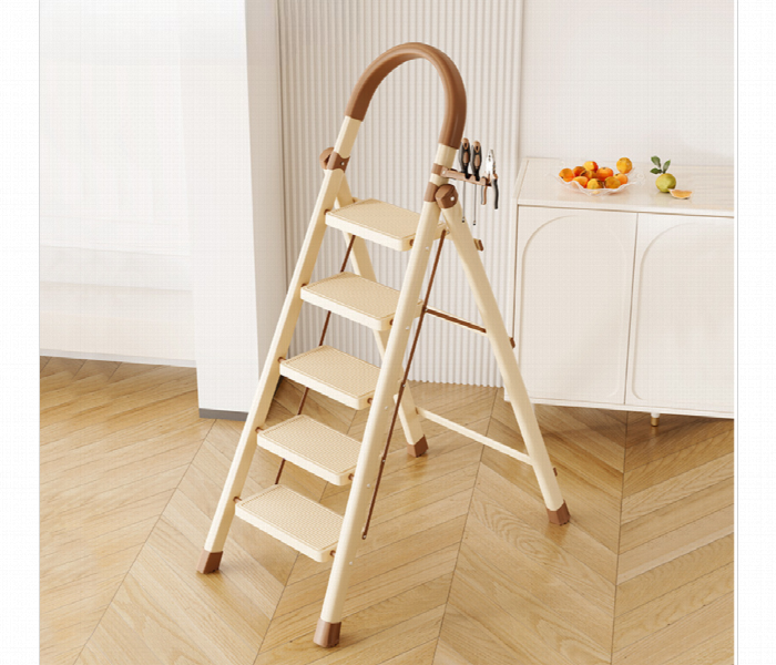Multi Functional Telescopic 5 Steps Ladder With Built In Support Beams - Zoom Image 1