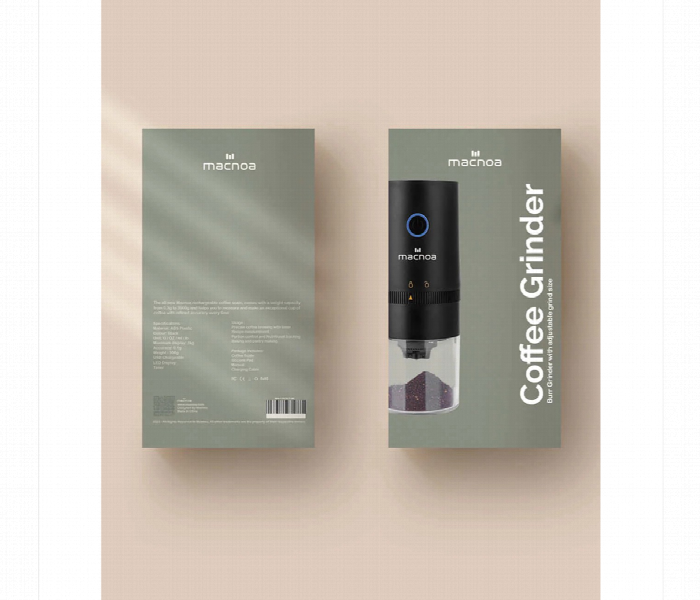 Macnoa Durable Coffee Grinder With Smooth Manual Operation - Zoom Image 3
