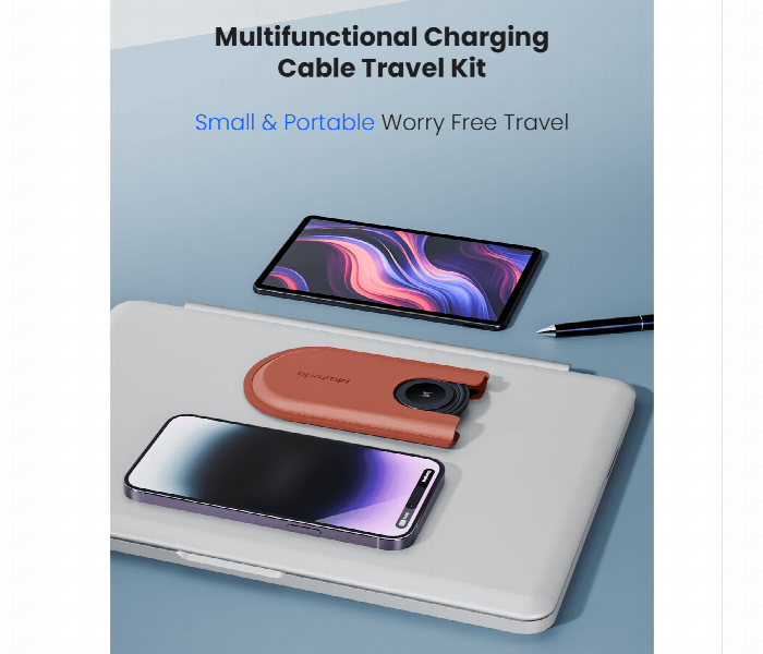 Moxedo Portable Multi Functional Charging Cable Travel Kit - Zoom Image 3