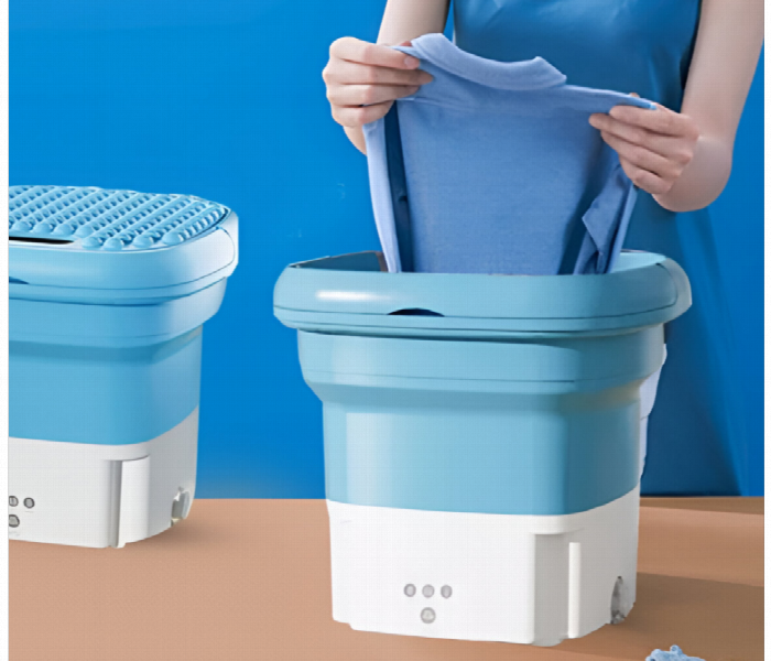 Portable 8L Mini Foldable Washing Machine - Zoom Image 1