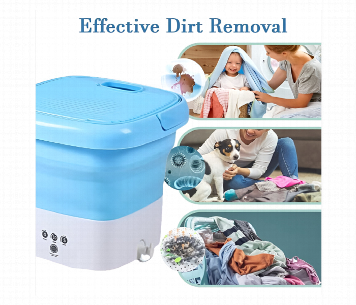 Portable 8L Mini Foldable Washing Machine - Zoom Image 2