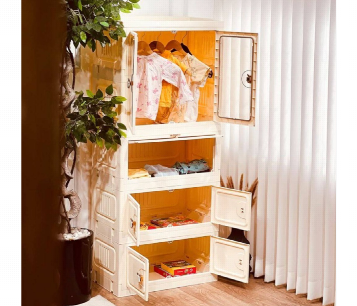 Kids Modern Foldable Storage Wardrobe - Zoom Image 4