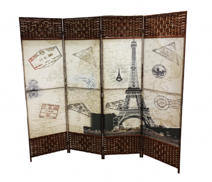 Graphics Designed Foldable Room Partition - Zoom Image 5