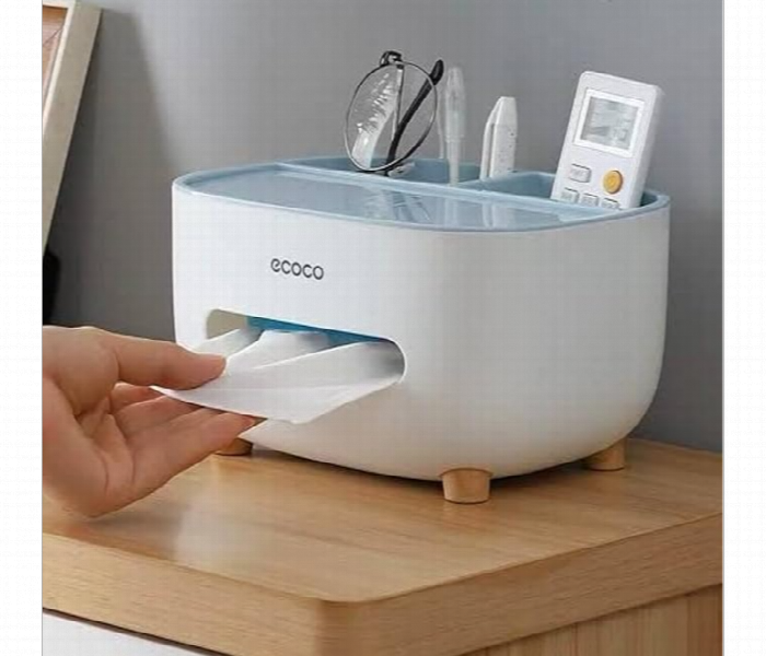 Ecoco Sleek Multifunctional  Desktop Tissue Box - Zoom Image 2