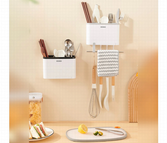 Ecoco Wall Mounted Utensil Storage Rack - Zoom Image 3
