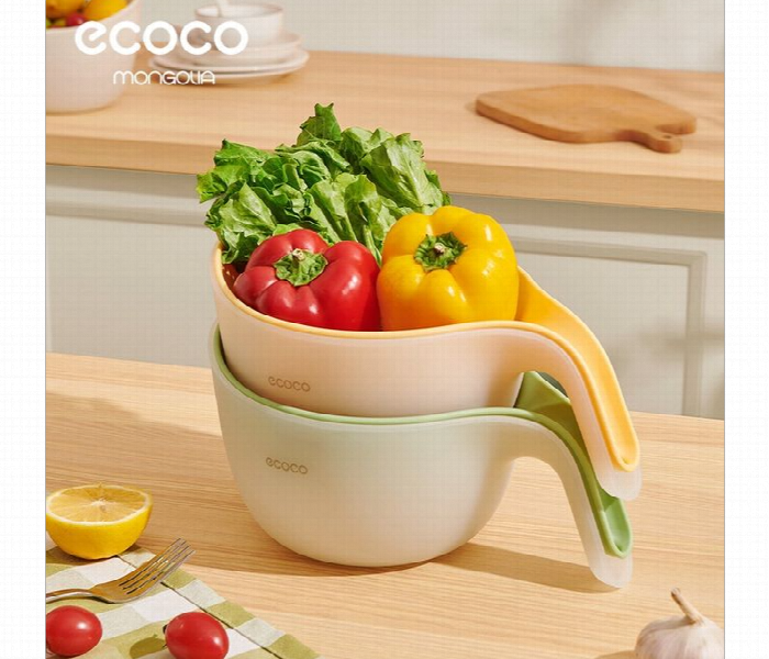 Ecoco Double Layer Drainage Basket - Zoom Image 5