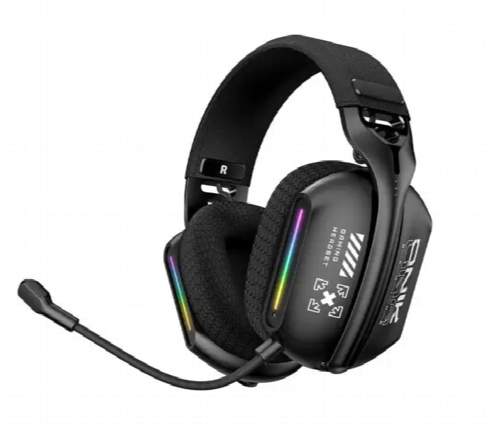 Onikuma Wireless Gaming Headphone Black - Zoom Image