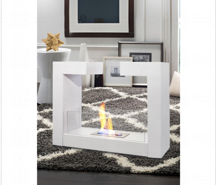 Standing Space Heater Bio Ethanol Fireplace - Zoom Image 2
