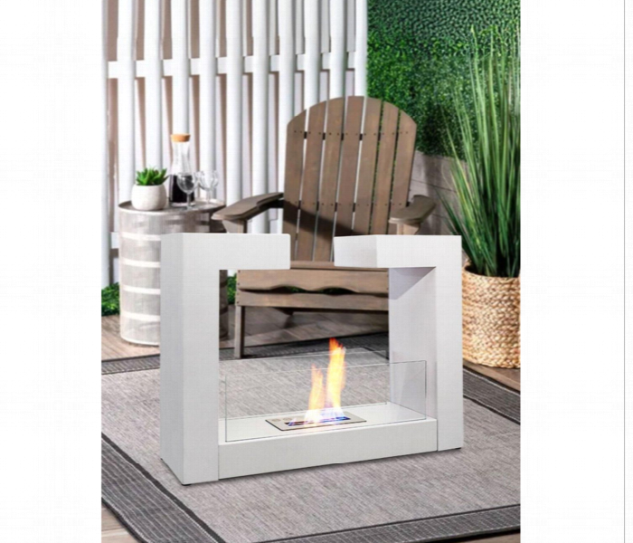 Standing Space Heater Bio Ethanol Fireplace - Zoom Image 1