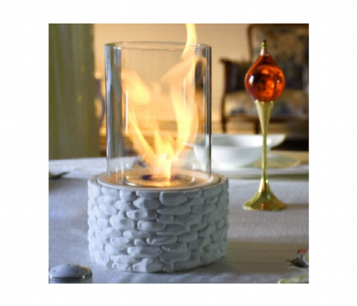 Table Top Fireplace Fire Stone - Zoom Image 1