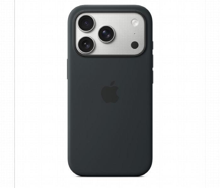 Iphone 17 Pro Max Silicone Case With Magsafe Black - Zoom Image